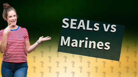 Is a seal higher than a Marine?