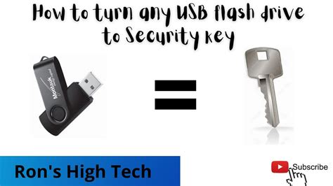 Is a security key just a USB?