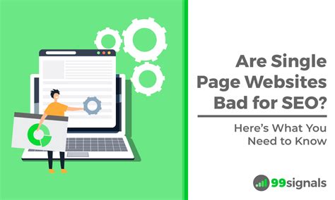 Is a single page website bad for SEO?