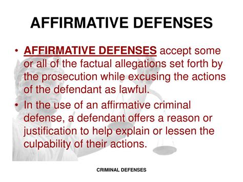 Is a special defense the same as an affirmative defense?