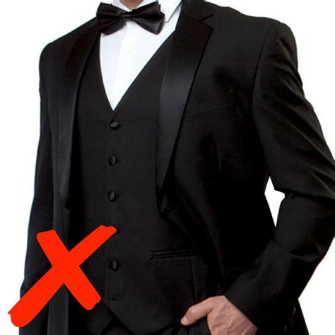 Is a waistcoat black tie?