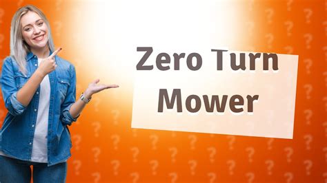 Is a zero-turn worth the money?