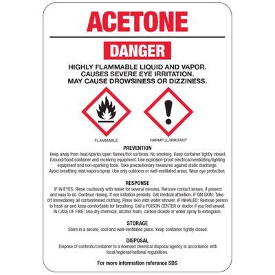 Is acetone safe on skin?