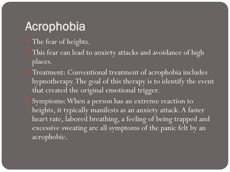 Is acrophobia a disability?