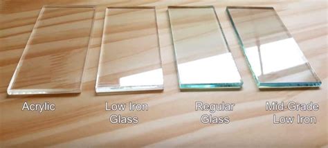 Is acrylic clearer than glass?