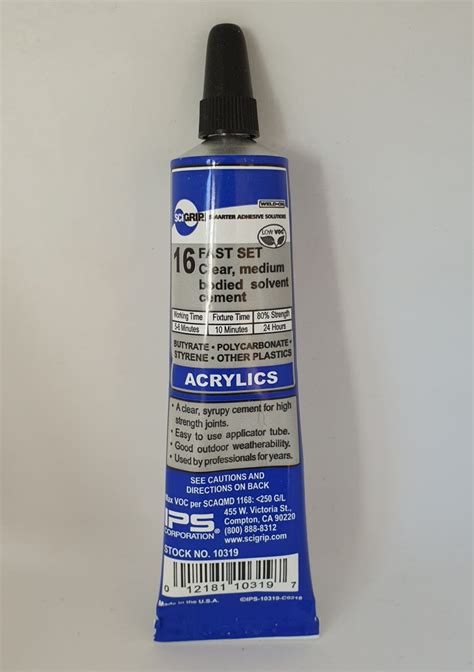 Is acrylic glue flammable?