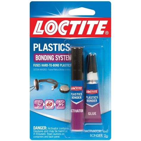 Is adhesive glue good for plastic?