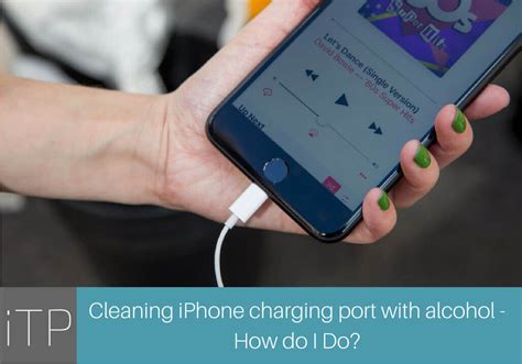 Is alcohol safe to clean charging port?