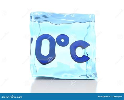 Is all ice 0 degrees?