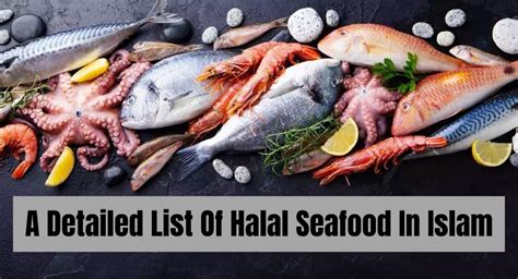Is all seafood allowed in Islam?