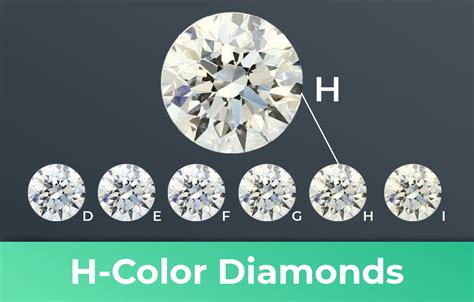 Is an H color diamond good?