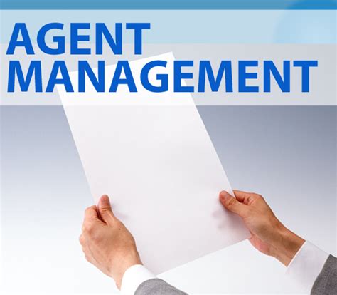 Is an agent a manager?