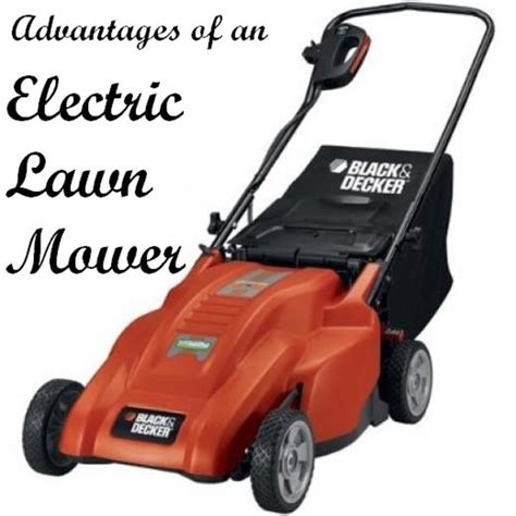 Is an electric lawn mower better than a gas one?