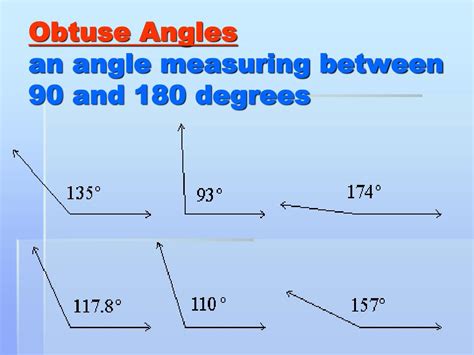 Is an obtuse angle more than 180 degrees True or false?