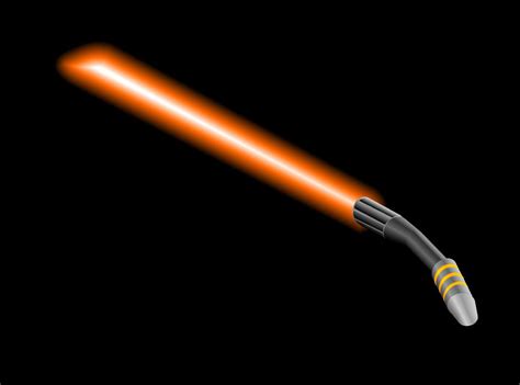 Is an orange lightsaber rare?