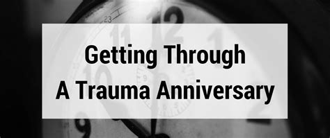 Is anniversary trauma real?