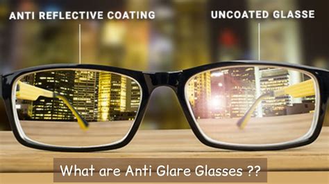 Is anti-glare a glass?