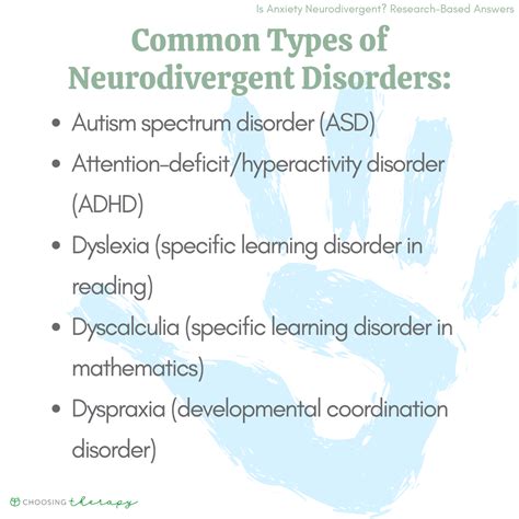 Is anxiety neurodivergent?