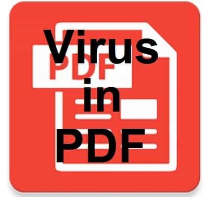 Is any PDF a virus?