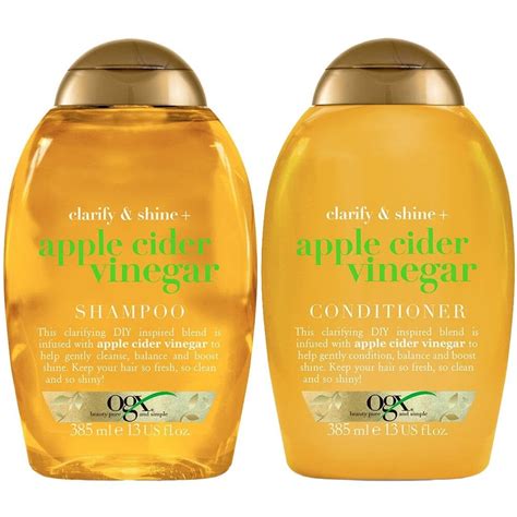 Is apple cider vinegar better than clarifying shampoo?