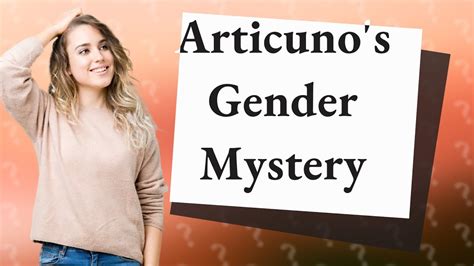 Is articuno A Boy or a girl?