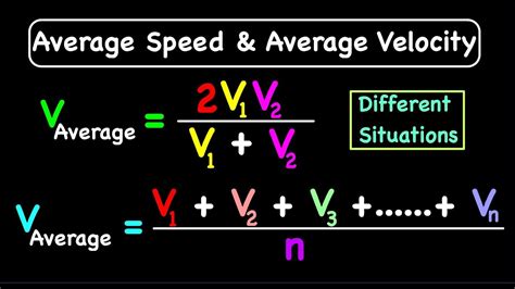 Is average speed and average velocity the same?