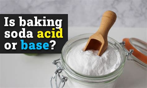 Is baking soda acidic or basic?