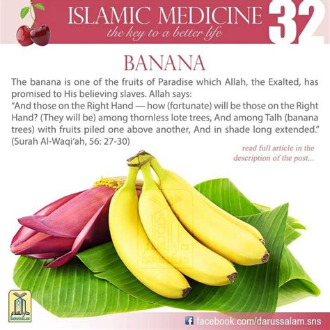 Is banana a sunnah fruit?