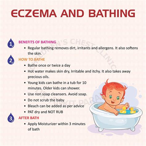 Is bathing good for eczema?