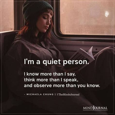 Is being a quiet person boring?