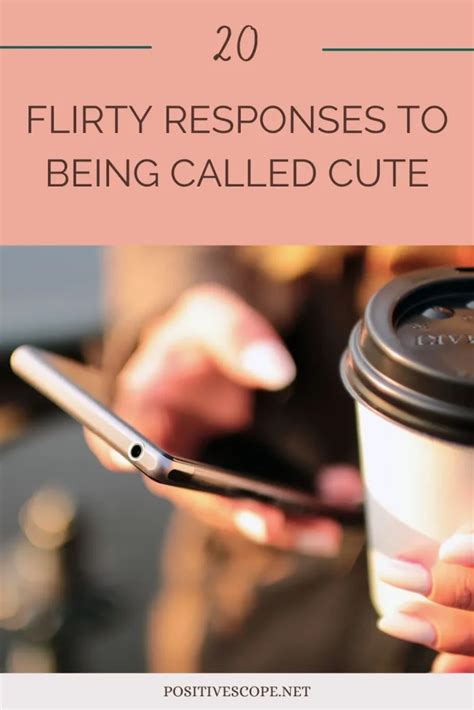 Is being called cute flirty?