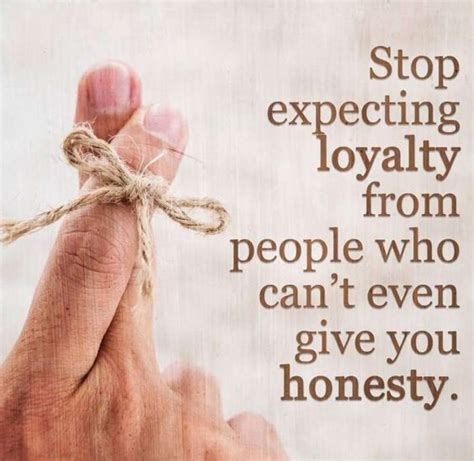 Is being honest loyal?