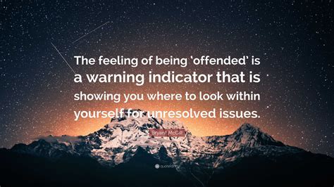 Is being offended a feeling?
