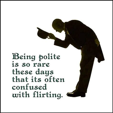 Is being polite flirting?