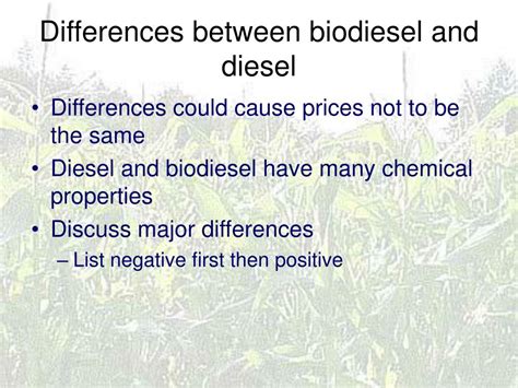 Is biodiesel the same as diesel?