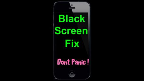 Is black screen fixable?