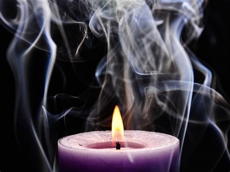 Is black smoke from candles bad?