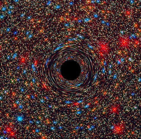 Is blackhole dark?