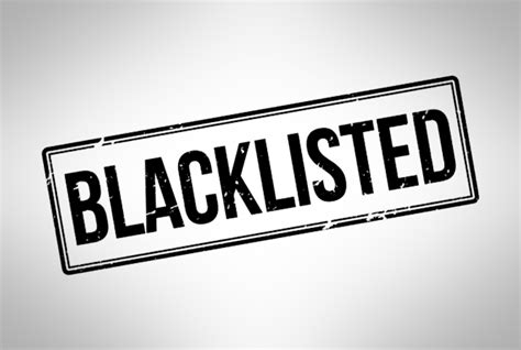 Is blacklisting illegal in Texas?