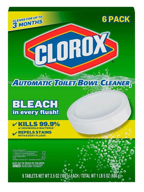 Is bleach safe for toilets?