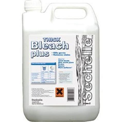 Is bleach the same as drain cleaner?