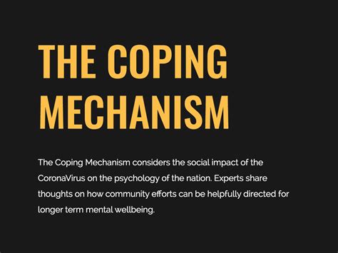 Is blocking a coping mechanism?
