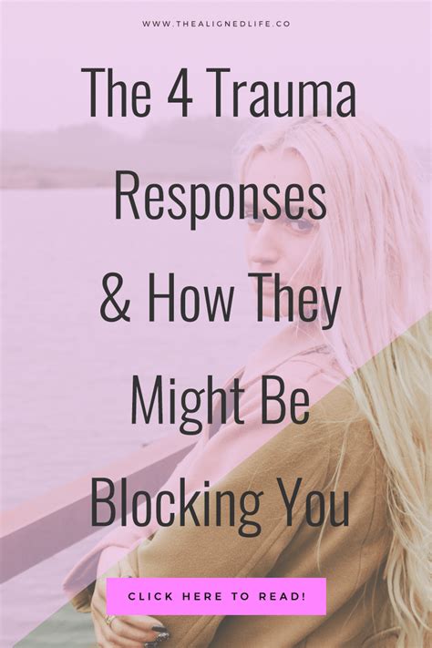 Is blocking a trauma response?