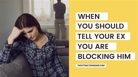 Is blocking your ex weak?