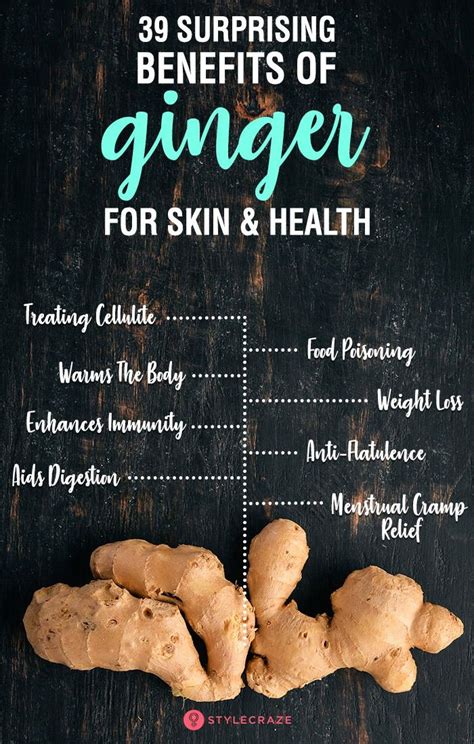 Is boiled ginger good for skin?