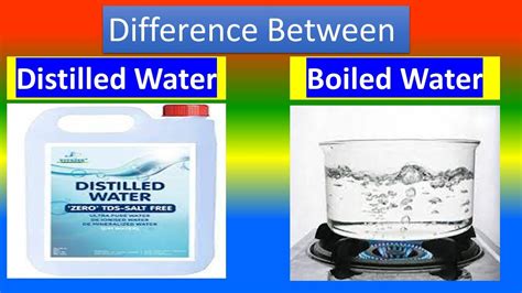 Is boiled water distilled?