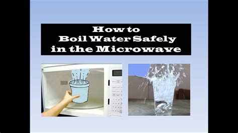 Is boiling water in a microwave the same as boiling water?