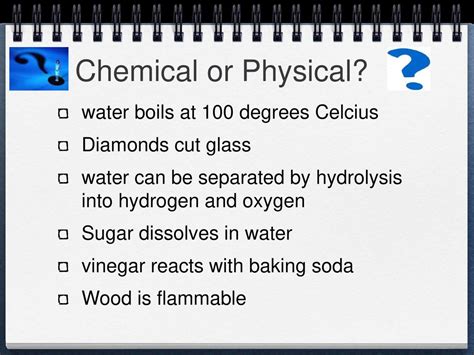 Is boils at 100 degrees physical or chemical?