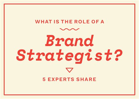 Is brand strategist a good job?