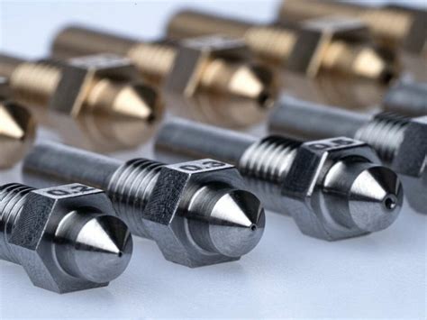 Is brass or hardened steel nozzle better?